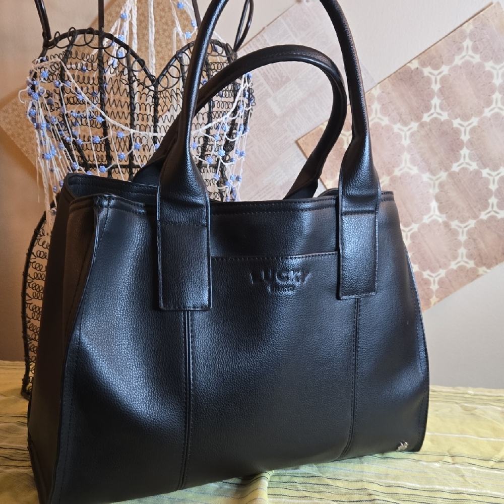 Lucky Brand Vegan Leather Tote Bag